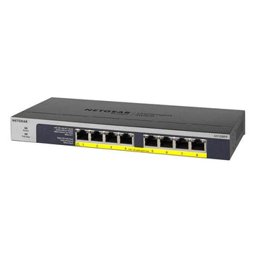 Netgear 8-Port Gigabit Ethernet PoE+ Unmanaged Switch with 120W PoE Budget | GS108PP-100EUS (Demo)